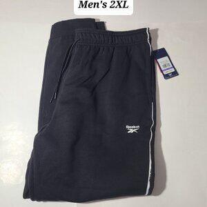 Reebok Vector Pipe Back Men's 2XL Joggers NWT (Msrp $70)